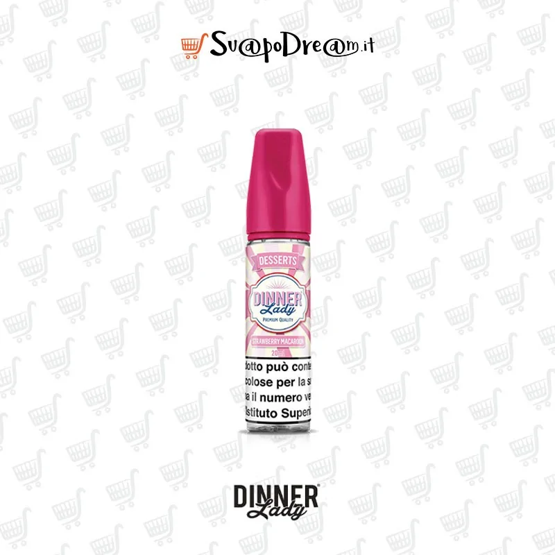 DINNER LADY - Aroma Shot 20ml STRAWBERRY MACAROON