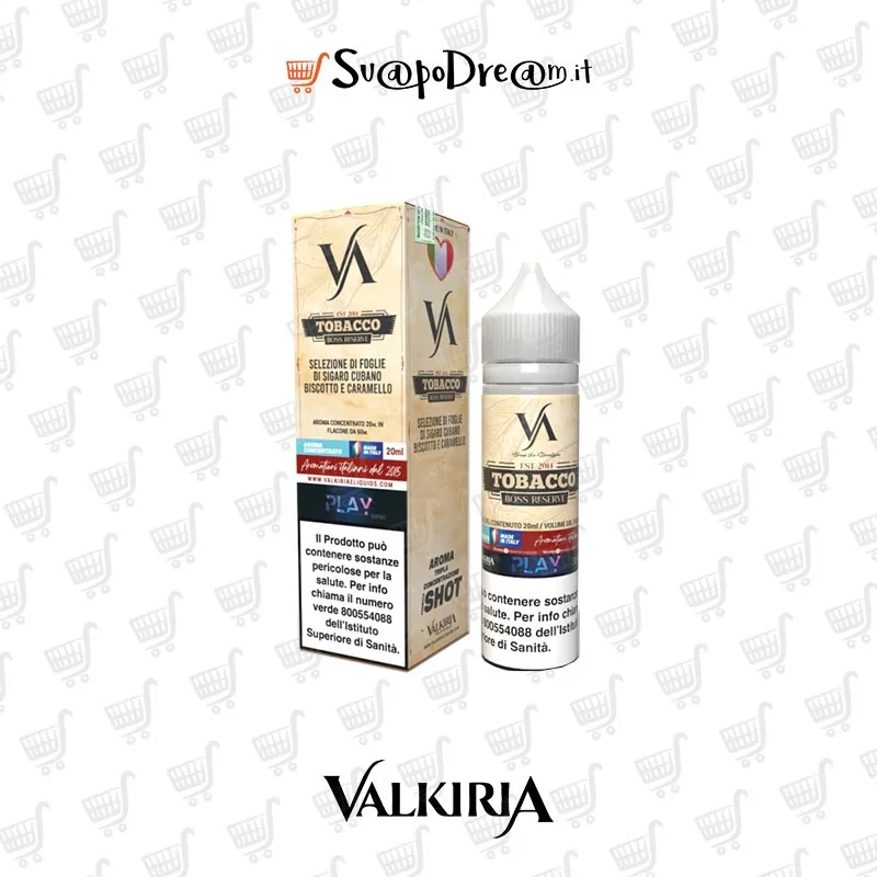 VALKIRIA - Aroma Shot 20ml Play TOBACCO BOSS RESERVE