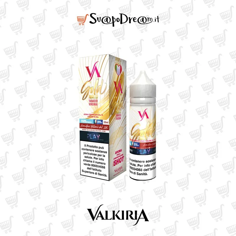 VALKIRIA - Aroma Shot 20ml Play GOLD TOBACCO