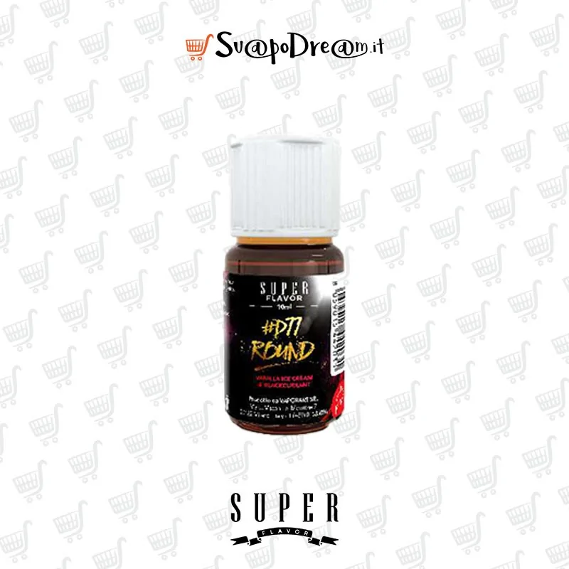 SUPER FLAVOR - Aroma Concentrato 10ml D77 ROUND