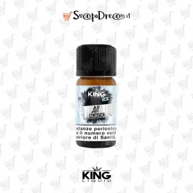 KING LIQUID ICE - Aroma Concentrato 10ml ALL BLACK