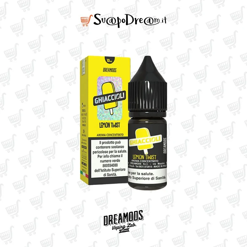 DREAMODS GHIACCIOLI - Aroma Concentrato 10ml LEMON TWIST