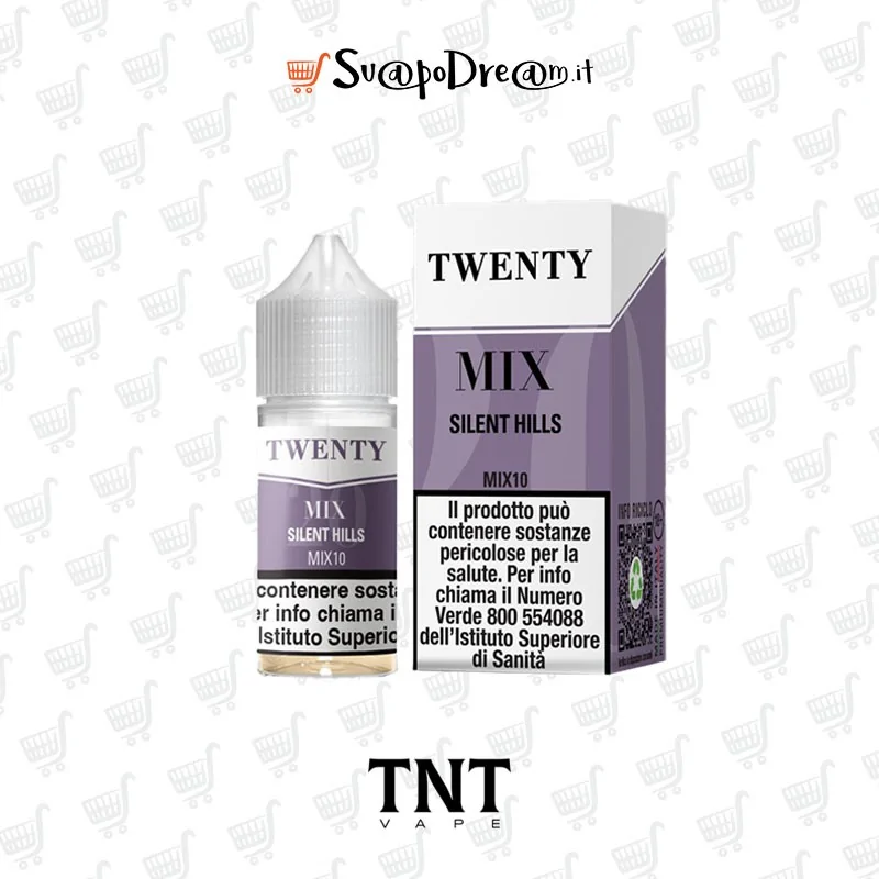 TNT VAPE -  Liquido Mix&Vape 10ml Twenty Mix SILENT HILLS