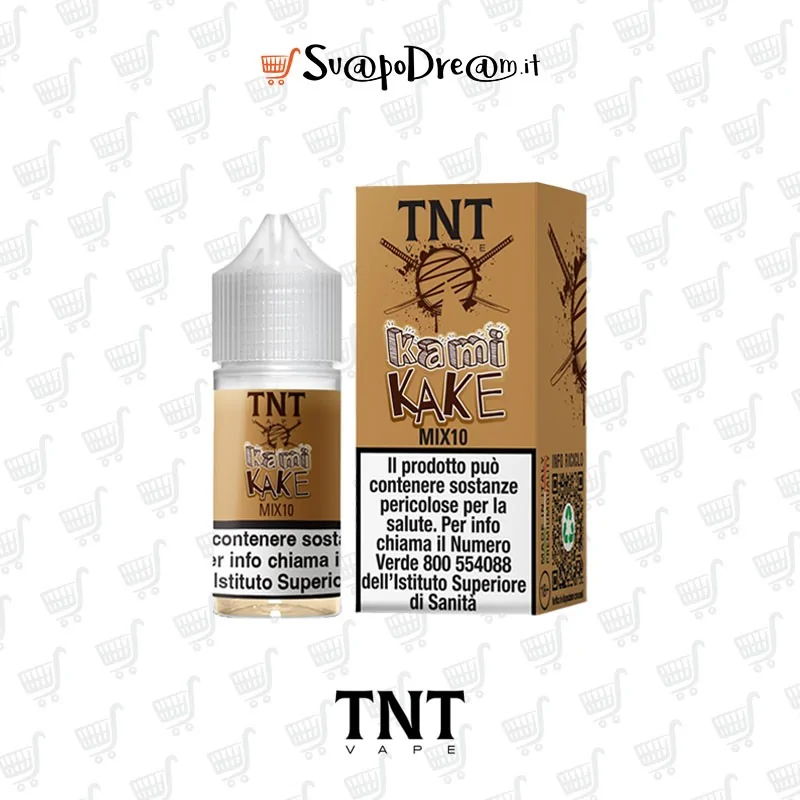 TNT VAPE -  Liquido Mix&Vape 10ml KAMI KAKE