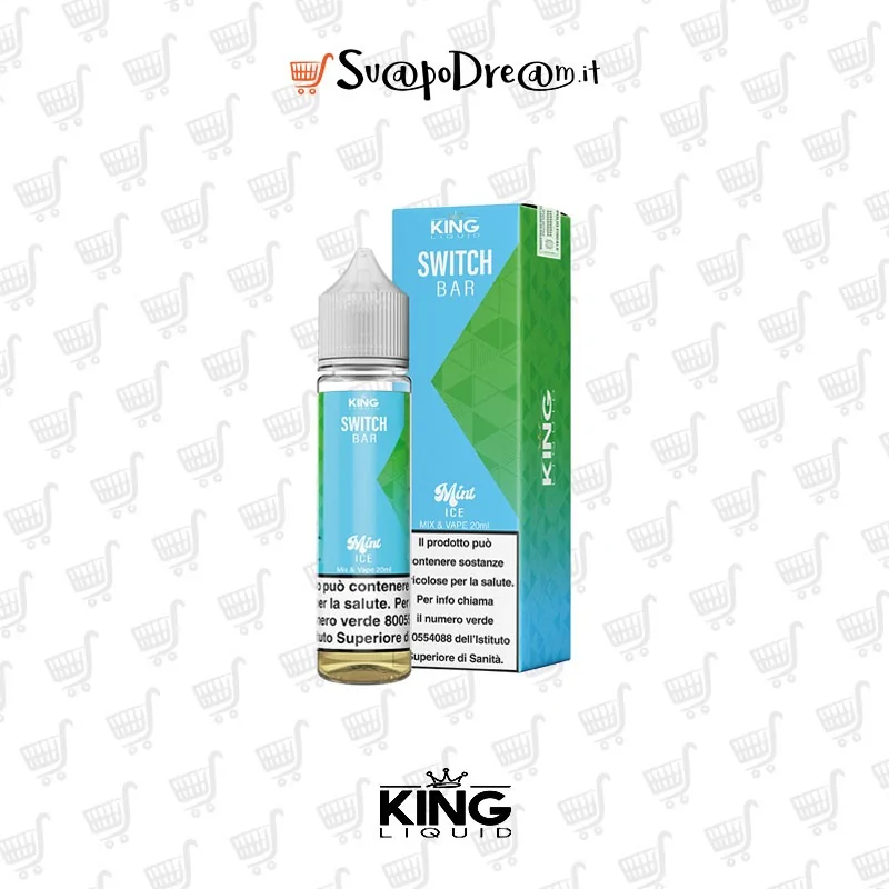 KING LIQUID - Liquido Mix&Vape 20ml SWITCH BAR MINT ICE