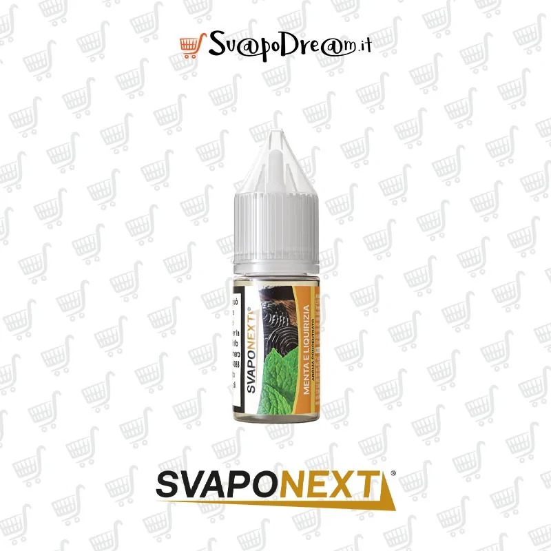 SVAPONEXT - Aroma Concentrato 10ml Starter Flavour MENTA E LIQUIRIZIA