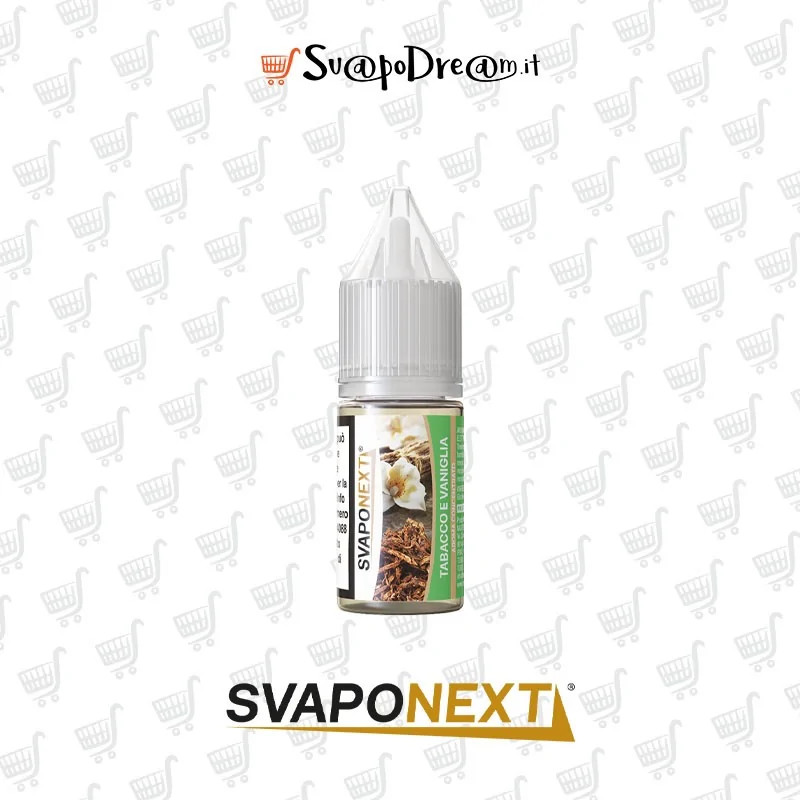 SVAPONEXT - Aroma Concentrato 10ml Starter Flavour TABACCO E VANIGLIA