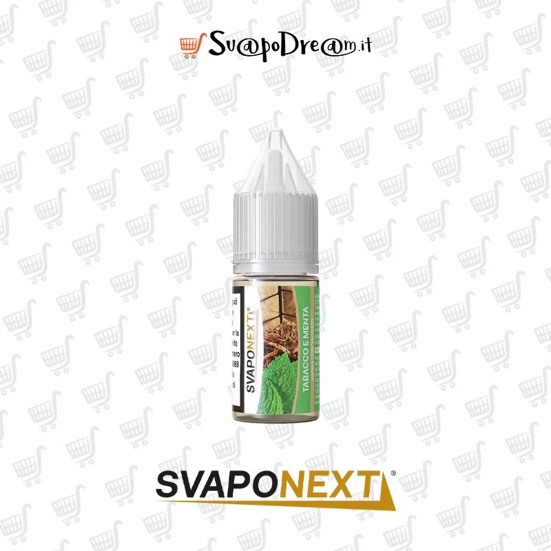 SVAPONEXT - Aroma Concentrato 10ml Starter Flavour TABACCO E MENTA