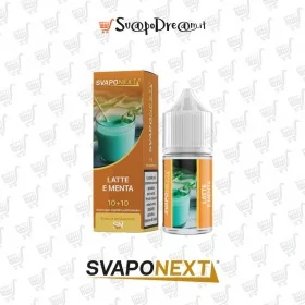 SVAPONEXT - Aroma Mini Shot 10ml Starter Flavour LATTE E MENTA