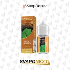 SVAPONEXT - Aroma Mini Shot 10ml Starter Flavour MENTA E LIQUIRIZIA