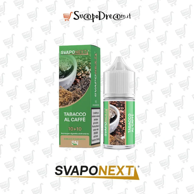 SVAPONEXT - Aroma Mini Shot 10ml Starter Flavour TABACCO AL CAFFE'