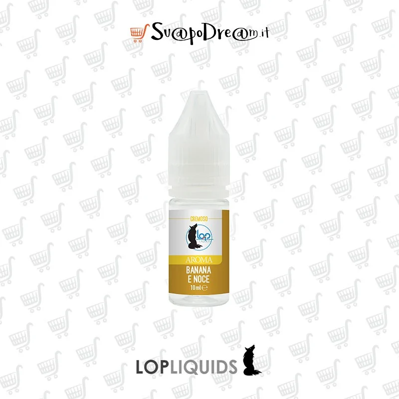 LOP - Aroma Concentrato 10ml BANANA E NOCI