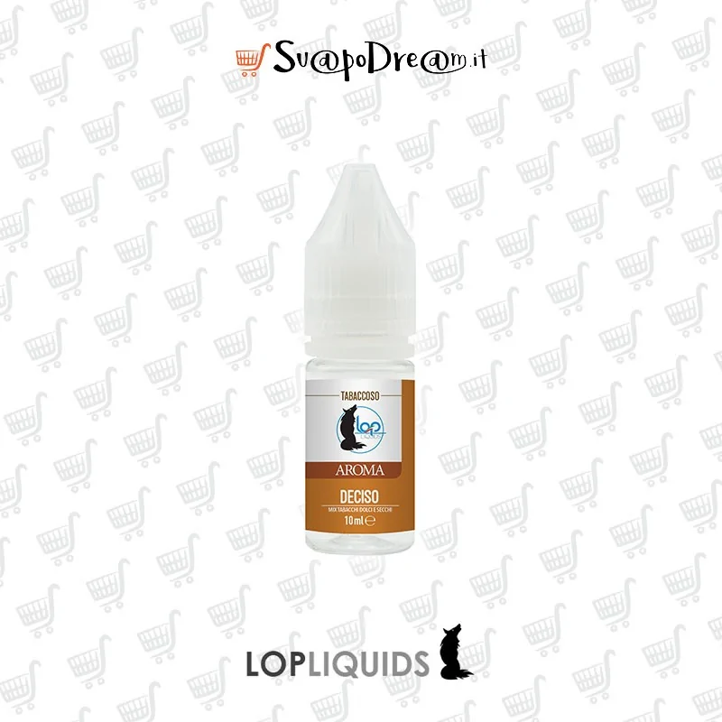 LOP - Aroma Concentrato 10ml TABACCOSO DECISO