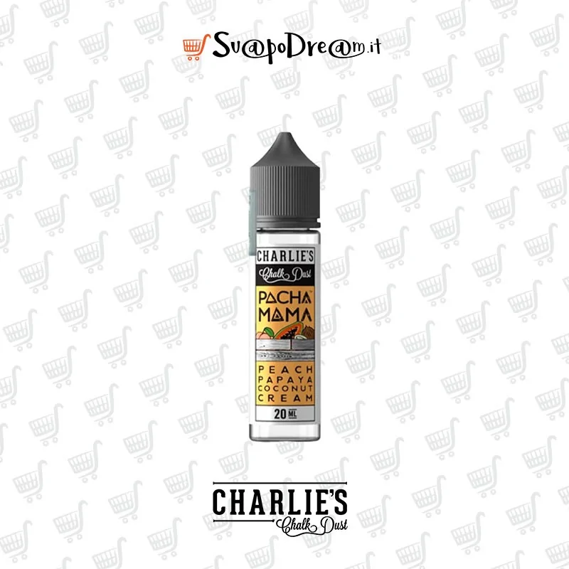 CHARLIE'S CHALK DUST - Liquido Mix&Vape 20ml Pacha Mama PEACH PAPAYA