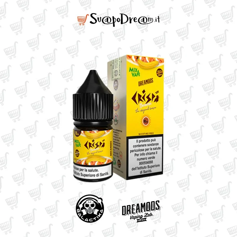 GALACTIKA & DREAMODS - Liquido Mix&Vape 10ml CRISPI BANANA