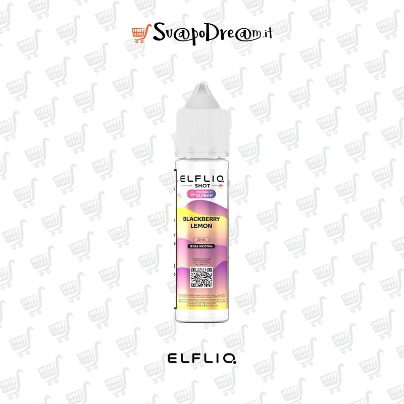 ELFLIQ - Liquido Mix&Vape 20ml BLACKBERRY LEMON