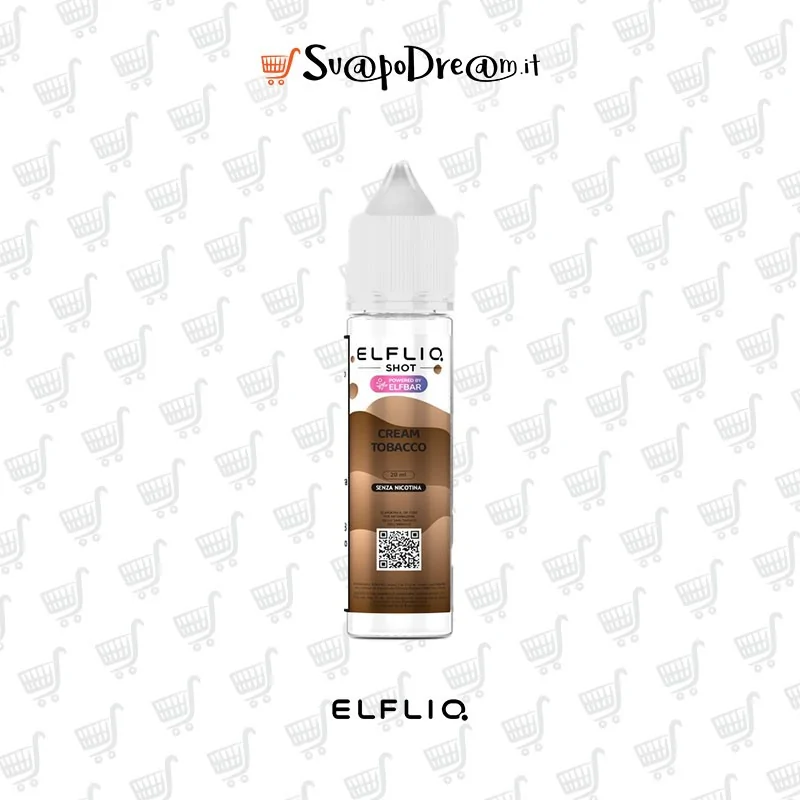 ELFLIQ - Liquido Mix&Vape 20ml CREAM TOBACCO