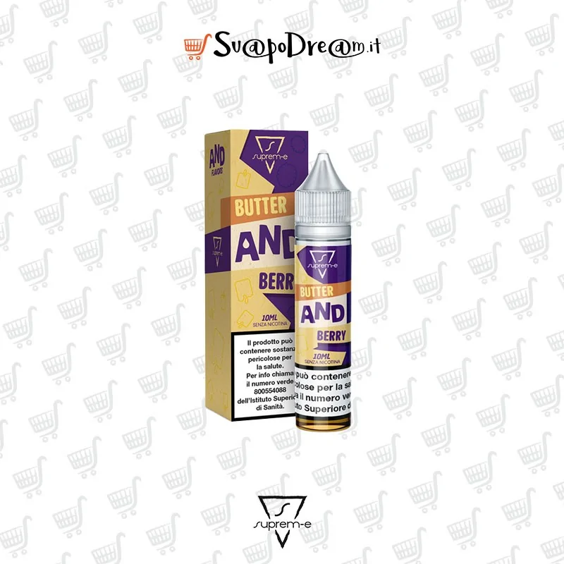 SUPREM-E - Liquido Mix&Vape 10ml BUTTER AND BERRY