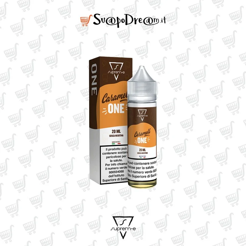 SUPREM-E - Liquido Mix&Vape 20ml CARAMELLONE