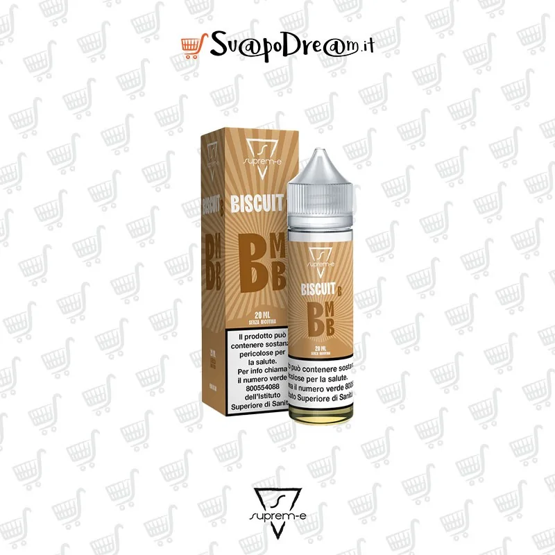 SUPREM-E - Liquido Mix&Vape 20ml BISCUIT BOMB