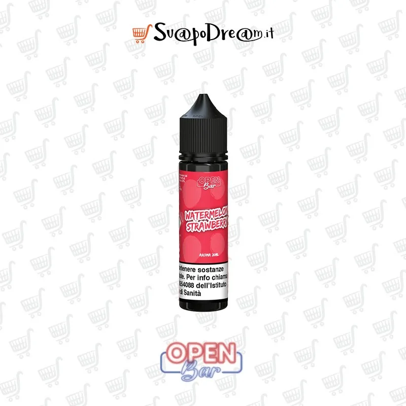 OPEN BAR - Aroma Shot 20ml WATERMELON STRAWBERRY