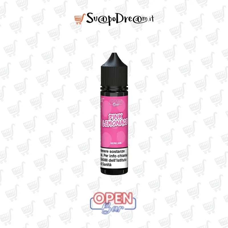 OPEN BAR - Aroma Shot 20ml PINK LEMONADE