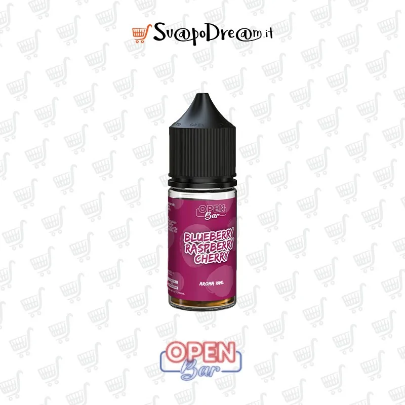 OPEN BAR - Aroma Mini Shot 10ml BLUEBERRY RASPBERRY CHERRY