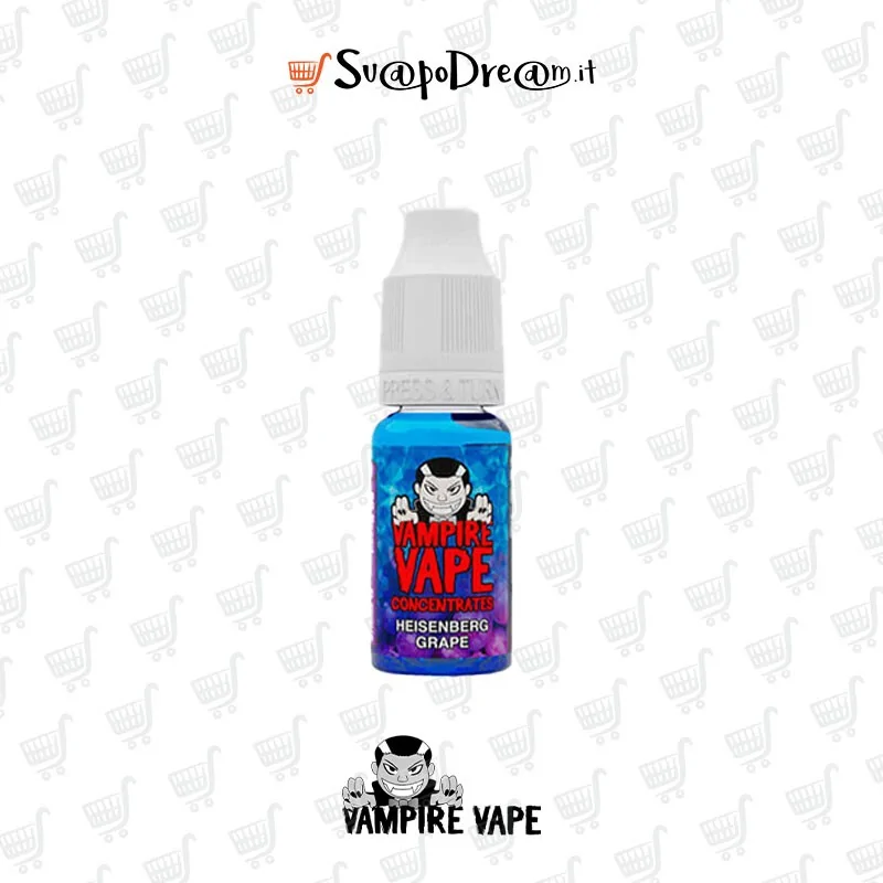 VAMPIRE VAPE - Aroma Concentrato 10ml HEISENBERG GRAPE