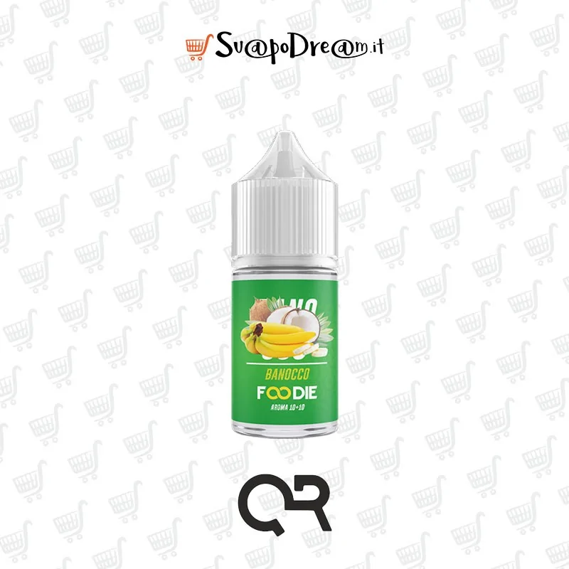 QR FLAVOUR - Aroma Mini Shot 10ml Foodie BANOCCO