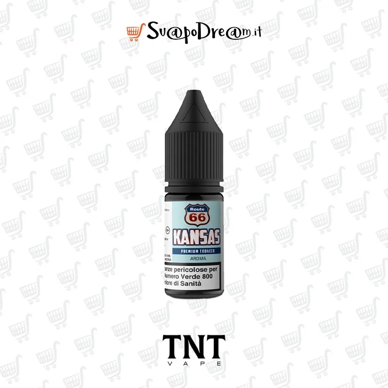 TNT VAPE - Aroma Concentrato 10ml Route66 KANSAS