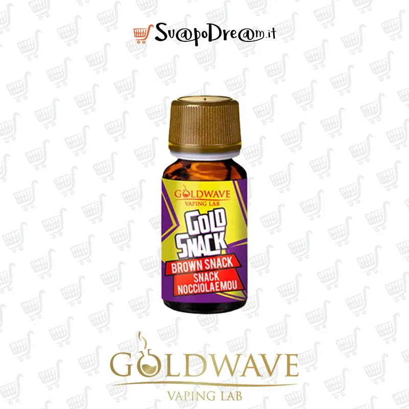 GOLDWAVE - Aroma Concentrato 10ml Gold Snack BROWN SNACK