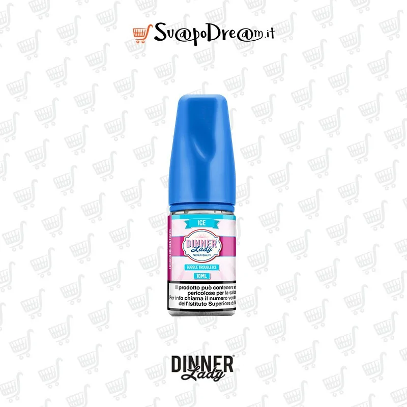 DINNER LADY - Aroma Mini Shot 10ml BUBBLE TROUBLE ICE