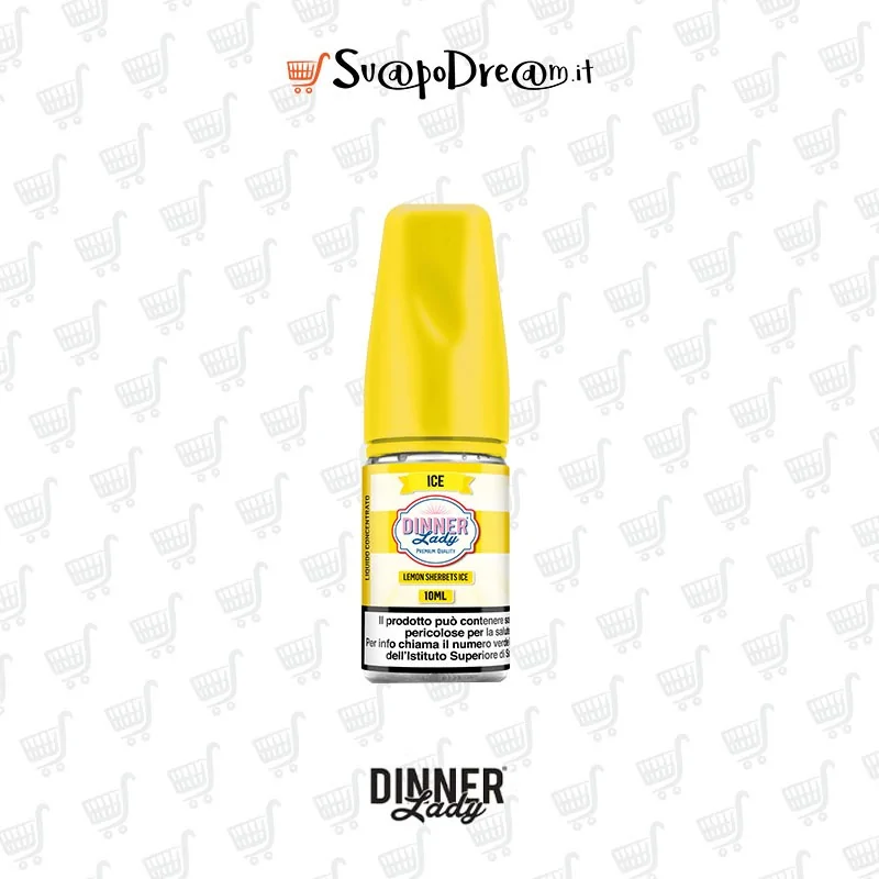 DINNER LADY - Aroma Mini Shot 10ml LEMON SHERBETS ICE