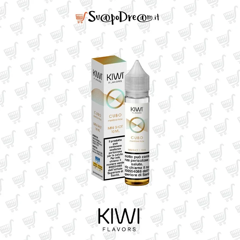 KIWI FLAVORS - Aroma Mini Shot 10ml CUBO