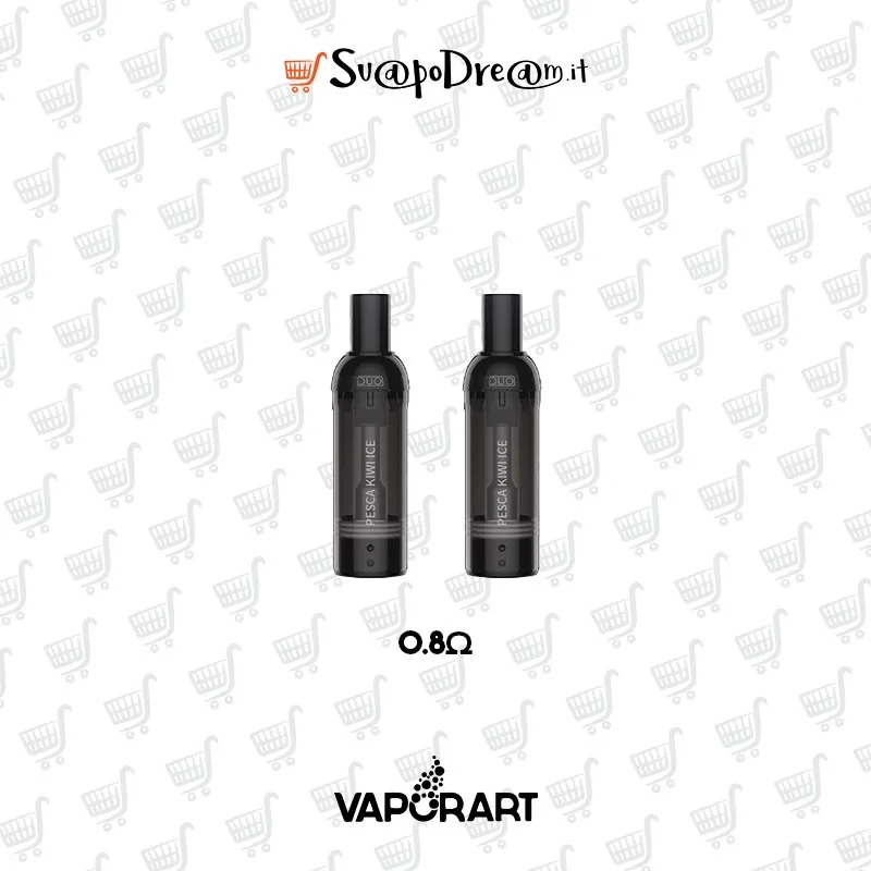 VAPORART BUBBLE DUO Cartuccia Pod Aperte 2pz