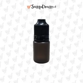 FLACONE NERO Con ago in plastica 10ml