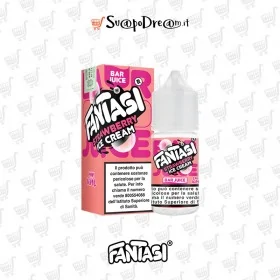 FANTASI VAPE BAR JUICE - Aroma Mini Shot 10ml STRAWBERRY ICE CREAM