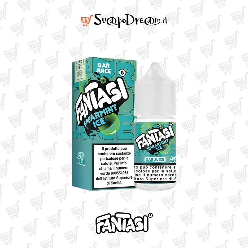 FANTASI VAPE BAR JUICE - Aroma Mini Shot 10ml SPEARMINT ICE