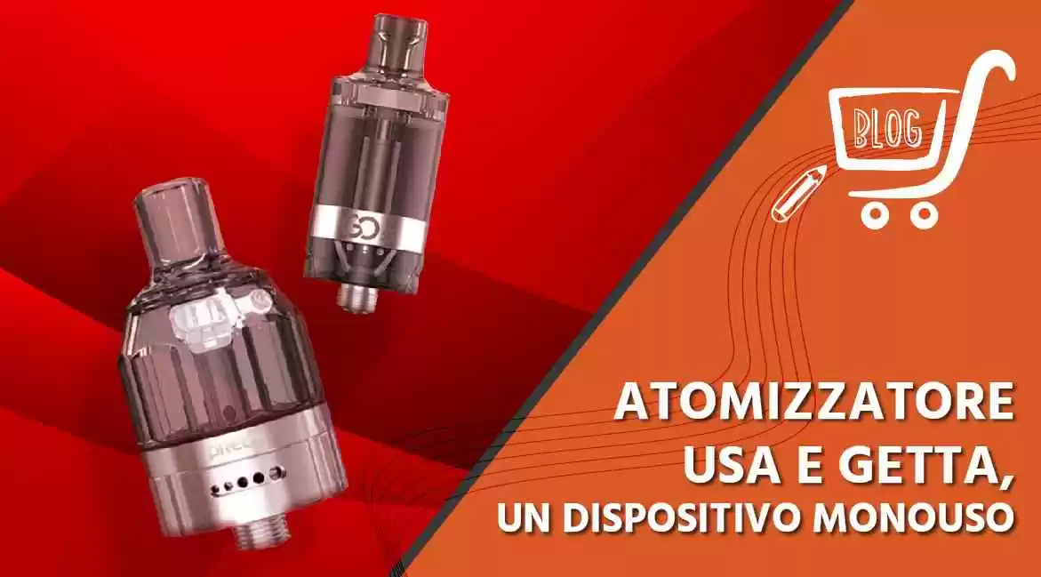 Atomizzatore usa e getta, un dispositivo monouso