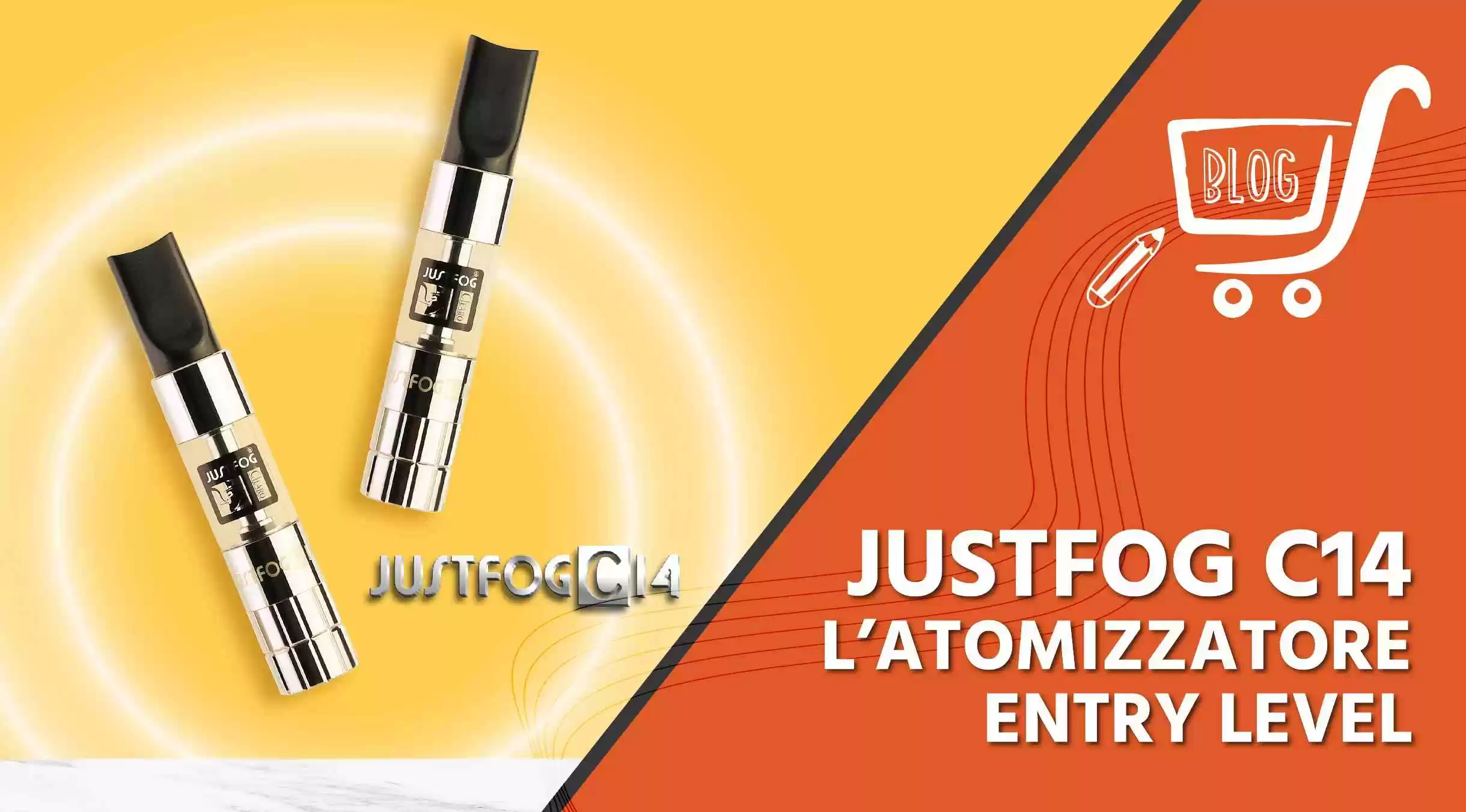 Justfog C14, l’atomizzatore entry level