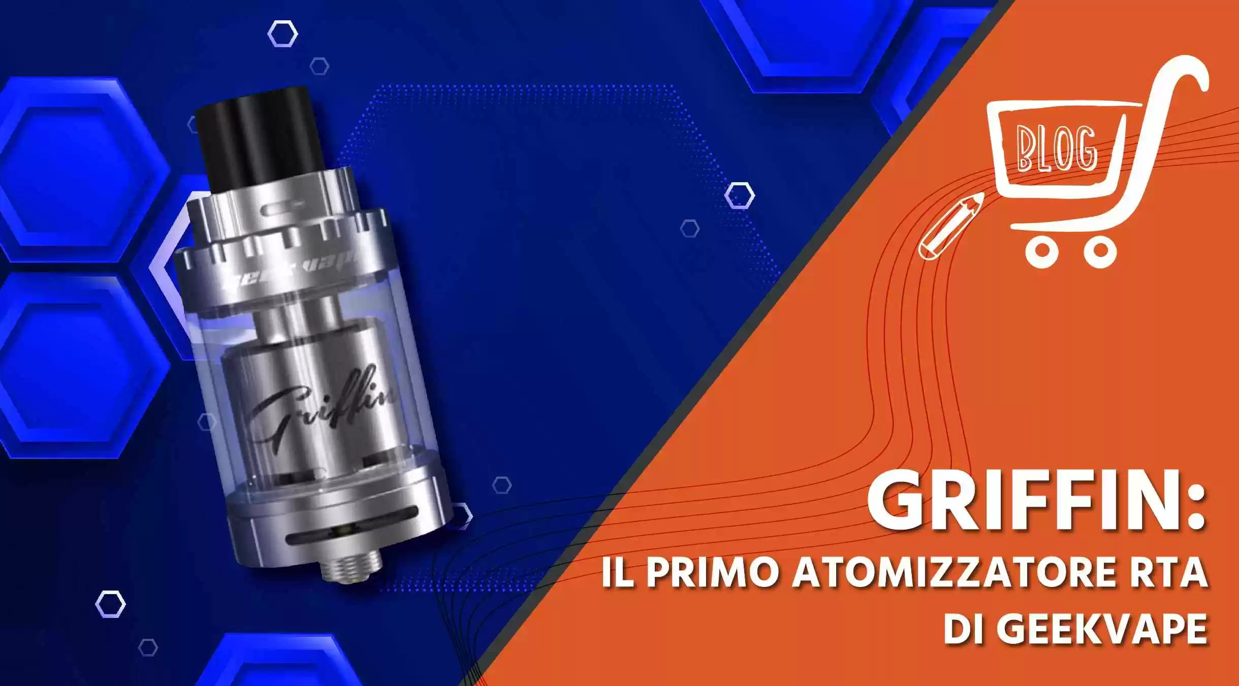 Griffin, il primo atomizzatore RTA di GeekVape