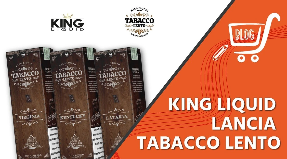 King Liquid lancia “Tabacco Lento”